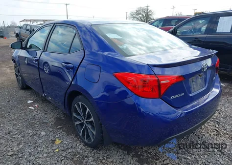 2018 Toyota Corolla Se z USA, uszkodzony, nr VIN 2T1BURHE0JC000489